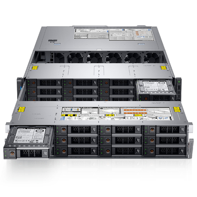 Le serveur de rack 2U de Dell EMC PowerEdge R740 Xeon 3204/3206R/4210R/4214R/5218
