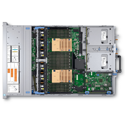 Puissant serveur DELL PowerEdge R740xd Xeon 4214 64GB Rack 2U avec processeur 2,2 GHz