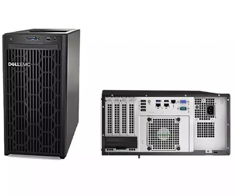 Dell T150 Xeon E-2314 Processeur à 2,8 GHz 2324G 16G 600G H345 mini serveur