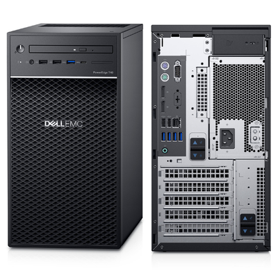 Dell PowerEdge T40 Serveur Intel Core i3 9 génération série pour une intégration transparente