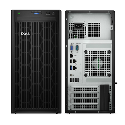 Dell T150 Tower Server 300W Puissance fournie au niveau d'entrée pour des opérations rationalisées