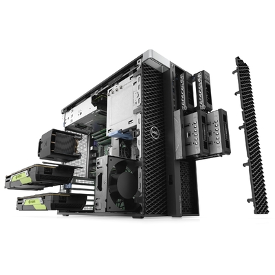 Livraison immédiate Dell Precision T5820 Xeon 6 Core W-2235 Tour Station de travail avec 8 Go de mémoire 3200 MHz