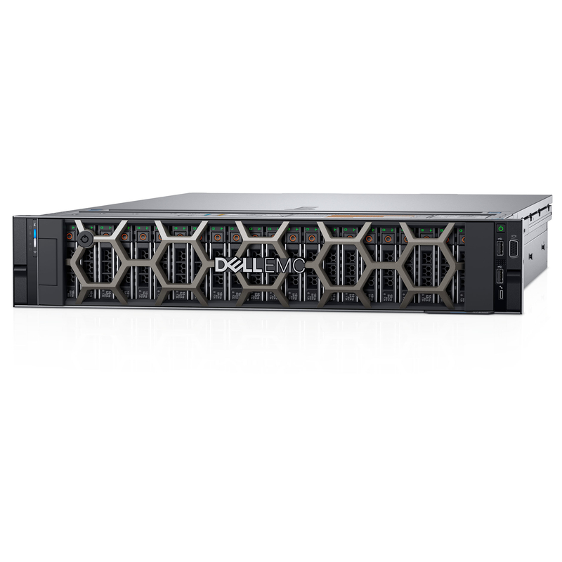Puissant serveur DELL PowerEdge R740xd Xeon 4214 64GB Rack 2U avec processeur 2,2 GHz