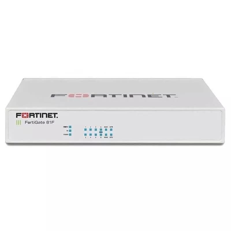 Port FG-81F 8 x GE RJ45 2 x RJ45 / SFP Ports WAN partagés avec les médias 128 GB SSD Conception compacte