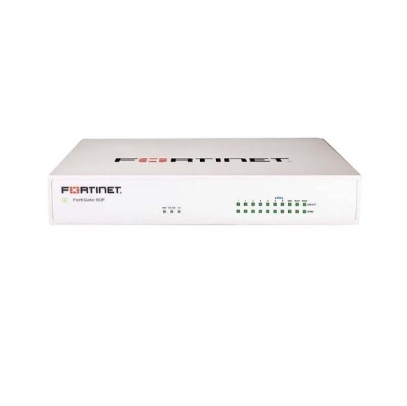 Logiciel de licence de pare-feu FortiGate FG-60F avec support VPN et protection contre les menaces de 200 Mbps