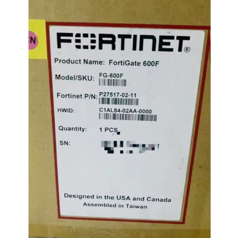 Fortinet FG-600F Firewall La solution parfaite pour la sécurité de votre réseau
