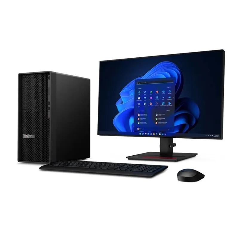 Lenovo Thinkstation P350 Tour Station de travail i7-11700 Processeur 16G Conception de la tour de mémoire