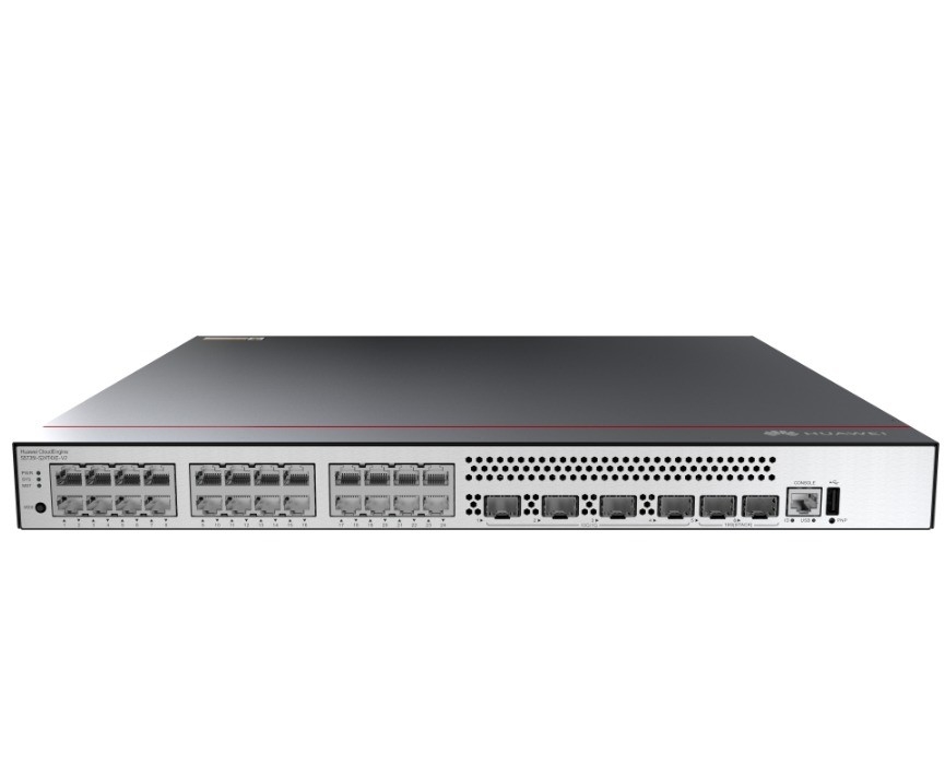 Commutateur HW S5735I-S24T4XE-V2 équipé de ports 24 x 10/100/1000BASE-T et d'une fente étendue